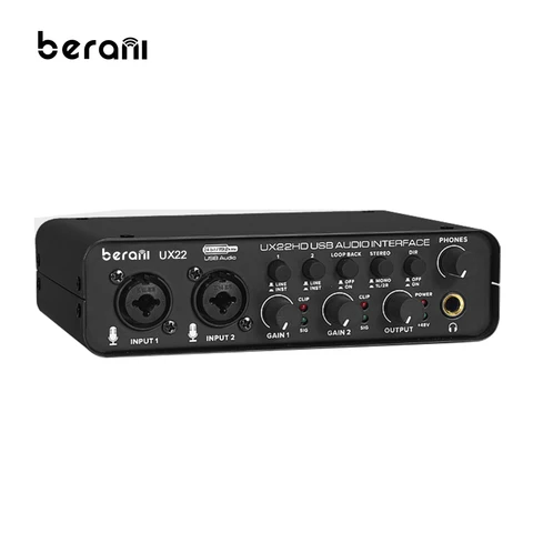UX22 Audio Sound Card Interface