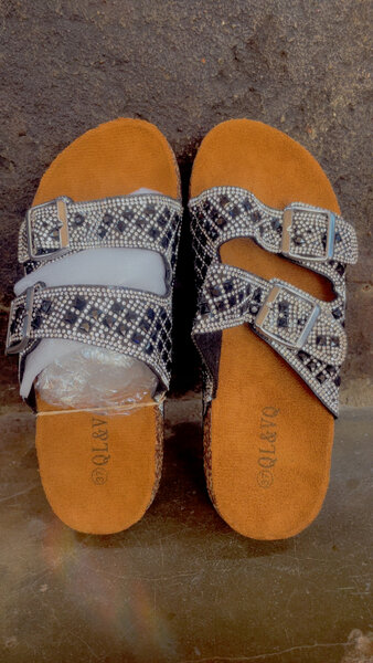 Sandales Confort Bicolores