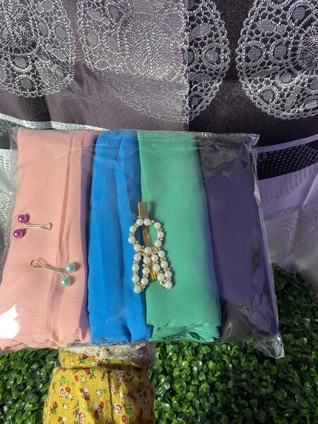 Châles en Mousseline Colorés