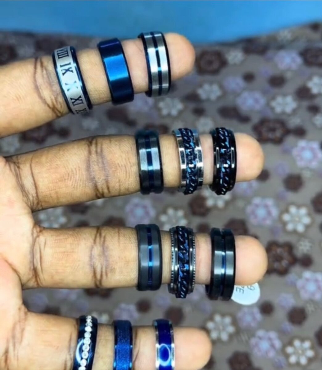 Bagues en acier inoxydable