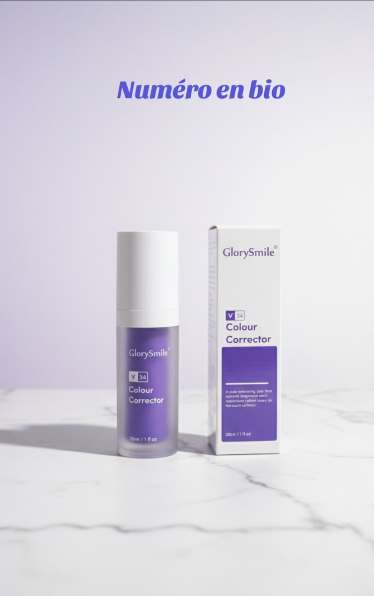 GlorySmile Dentifrice Violet