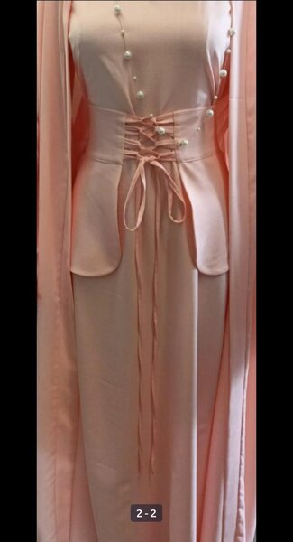 Красивая абайка с корсетом