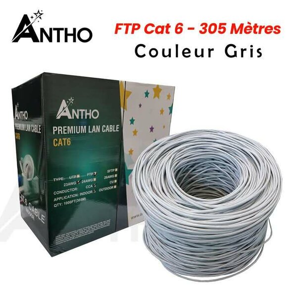 Câble réseau Catégorie 6 - 305