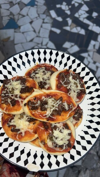 Minis pizza