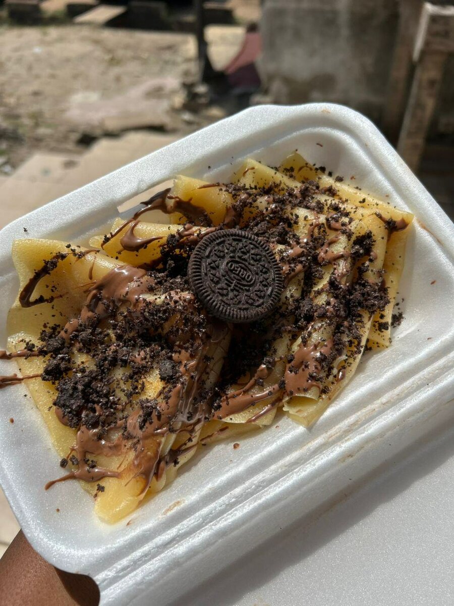 Crêpes au Chocolat Oreo