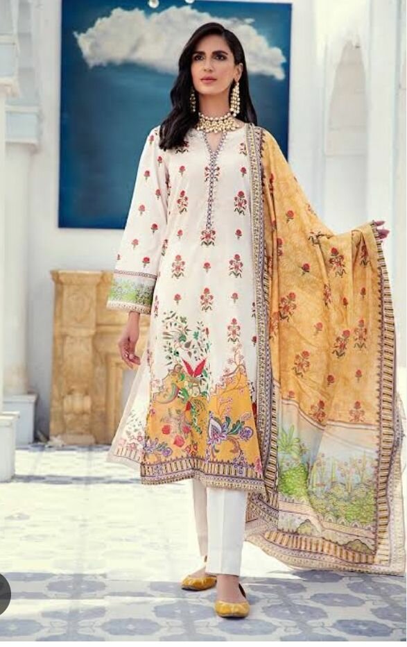 3 piece suit lawn