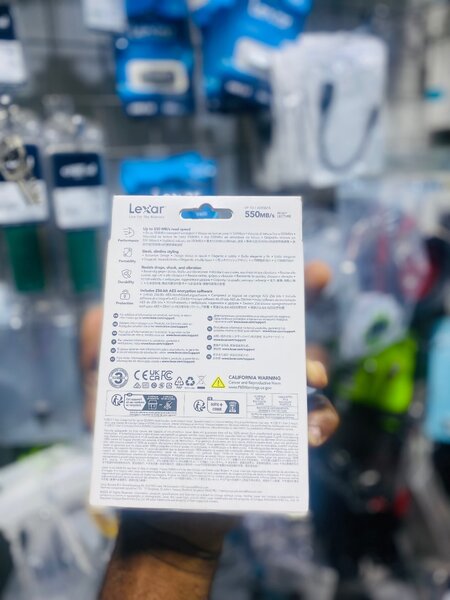 External Lexar SSD 2TB