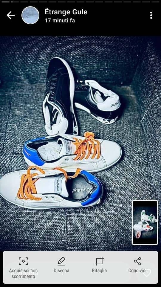 Chaussures de sport tendance