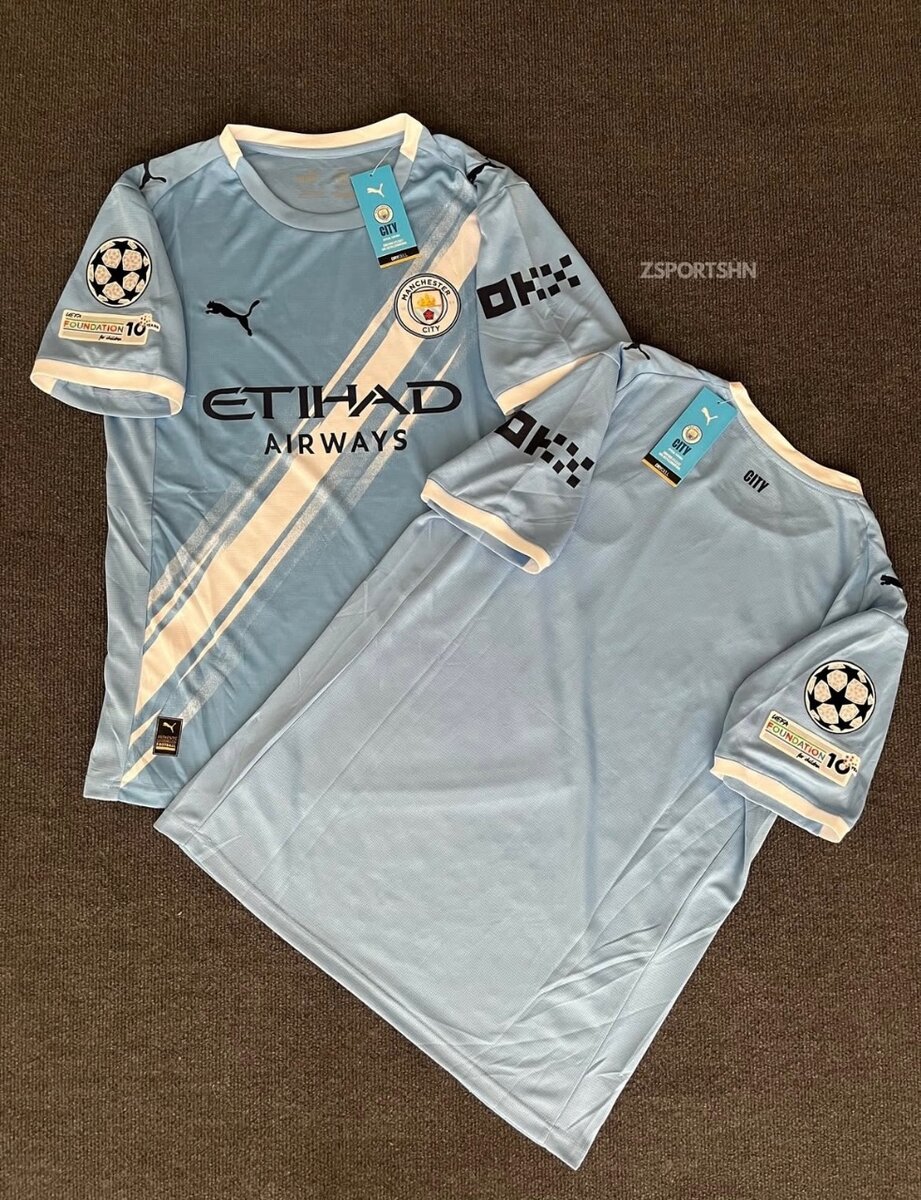 Maillot de football homme bleu