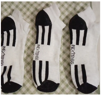 3 Pairs of black and White sports cotton women's/Men's socks with a plunging boat neck and Short Ankles