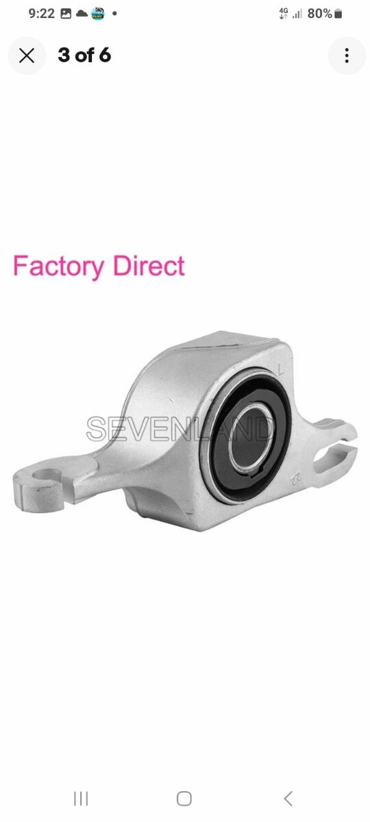 Ml350 4matic lower arm bushing