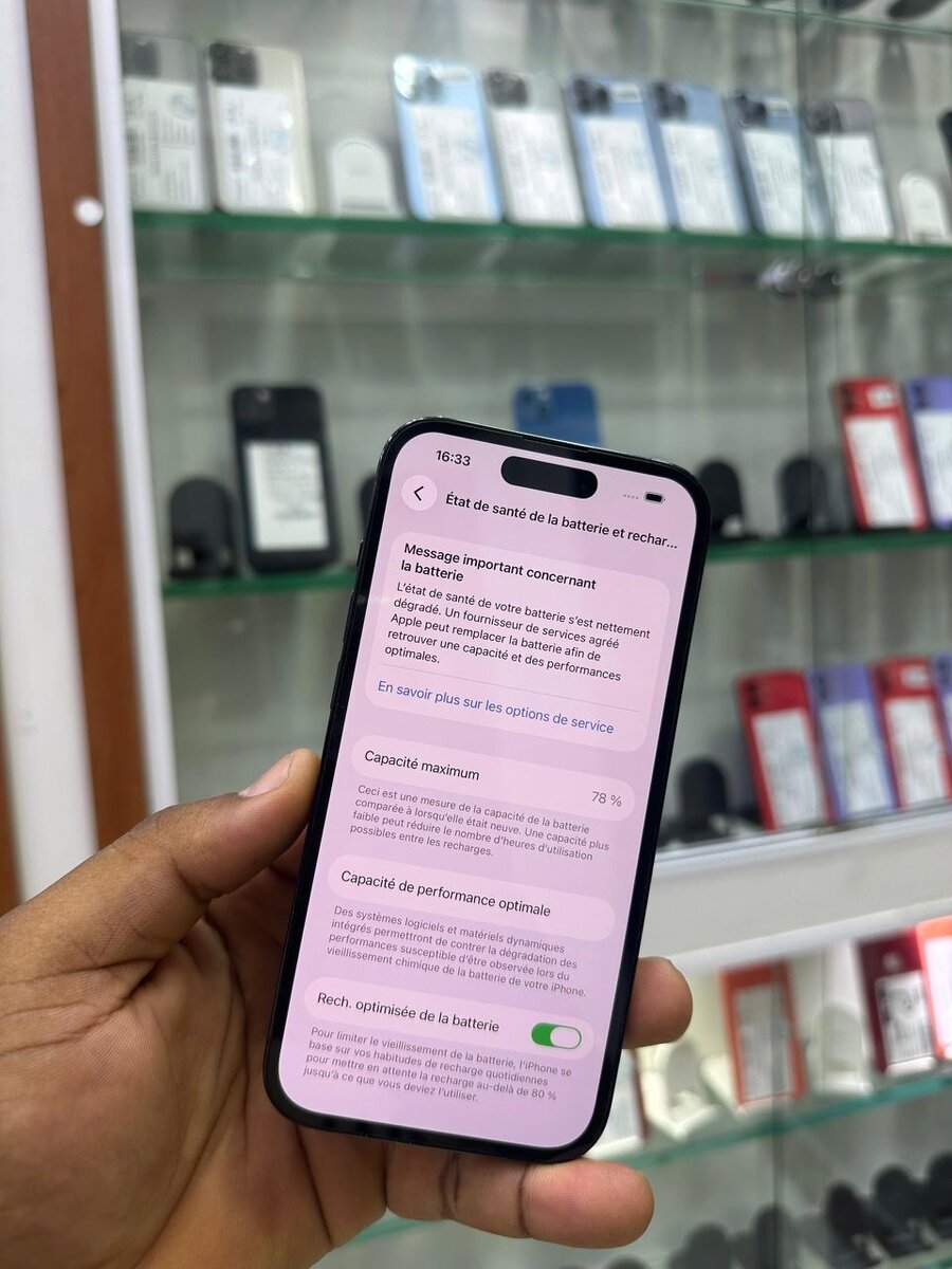 14 pro écran iCloud