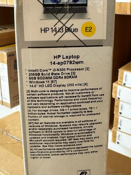 Hp notebook brand new.