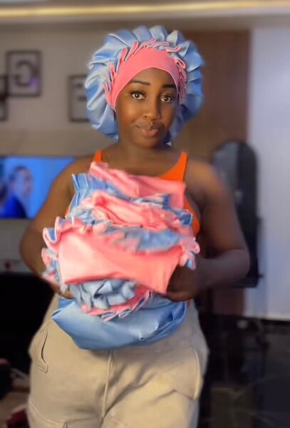 Chapeau de Nuit Satin Réversible