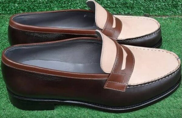 Mocassins élégants en cuir