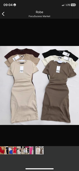 Robe longue élégante moulante