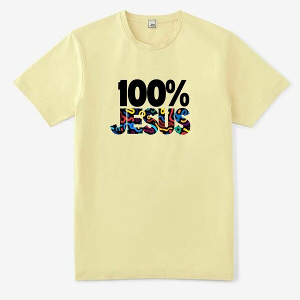 T-shirt 100% Jesus