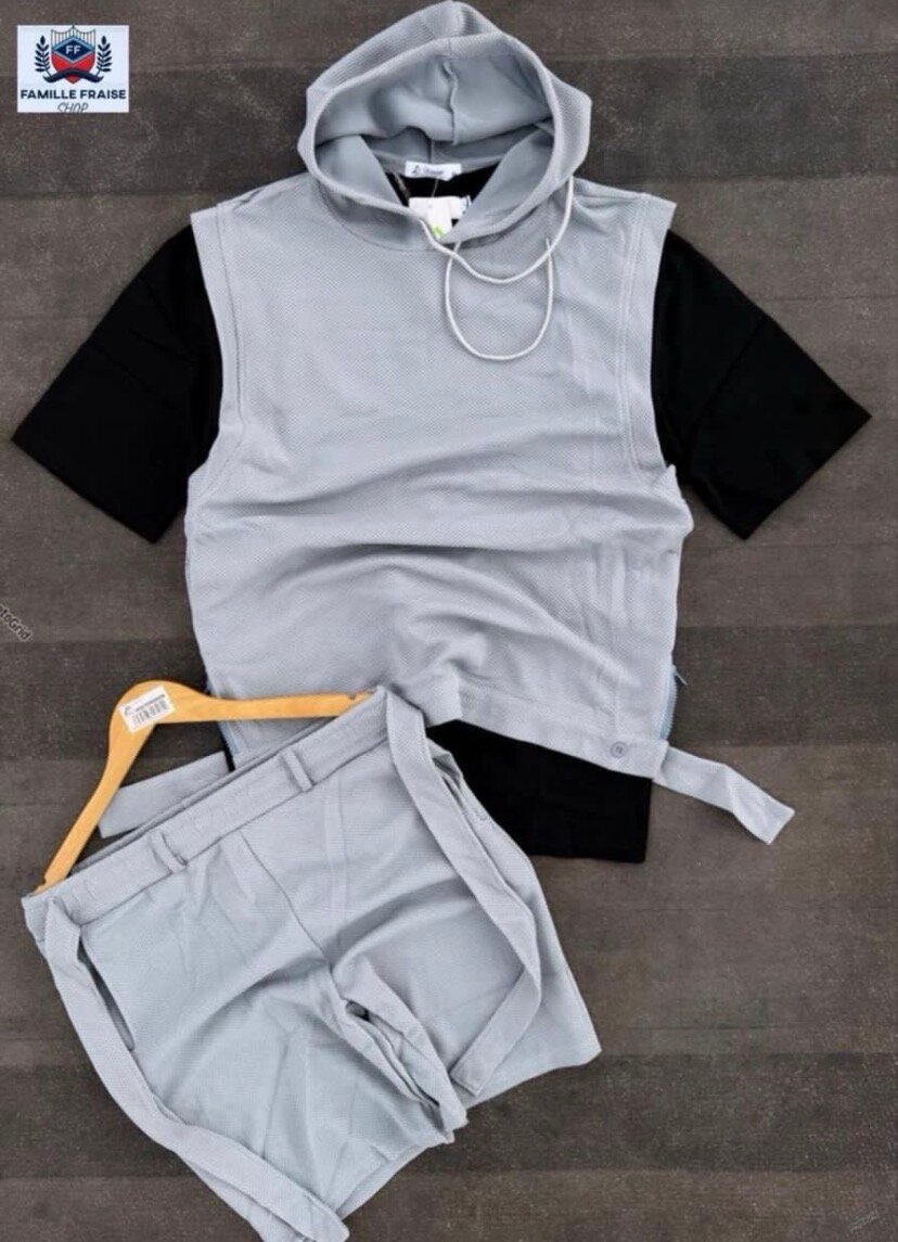 Ensemble Denim à Motifs