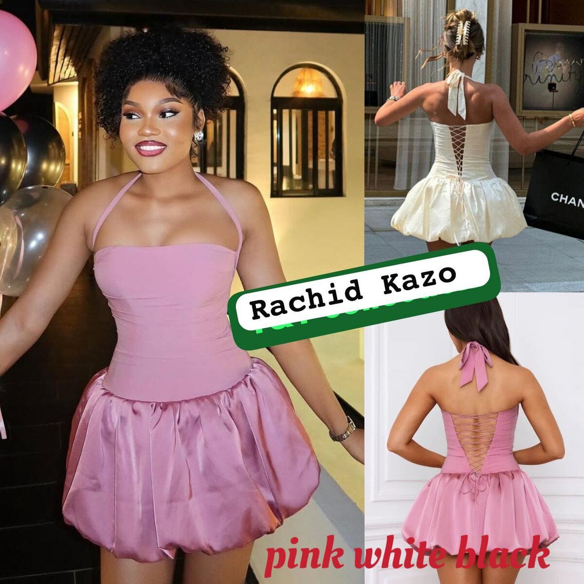 Robe courte élégante