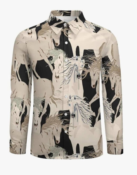 Chemise élégante imprimée