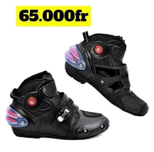 Bottes de moto LED élégantes