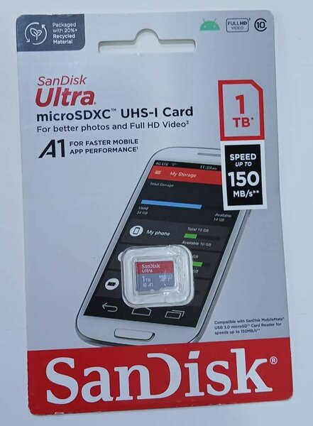 Carte MicroSD Sandisk Ultra 1TB