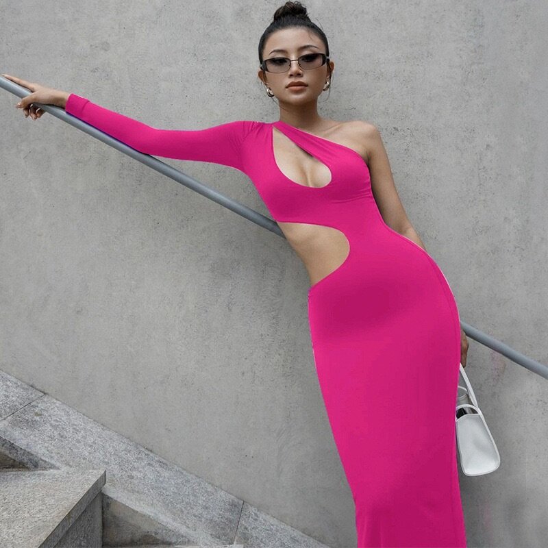 Pink thick dress