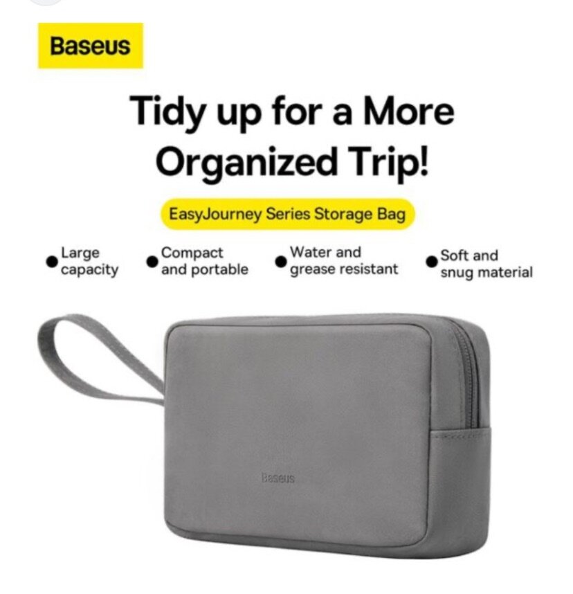 Sac De Rangement Baseus EasyJourney Series, Gris Foncé LBJX0