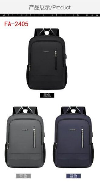 Waterproof laptop tablet travel bag school backpack