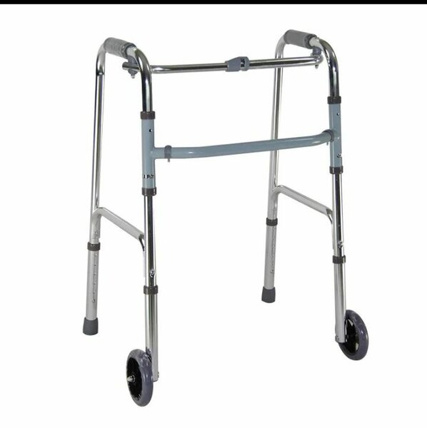 Déambulateur pliant à roulettes