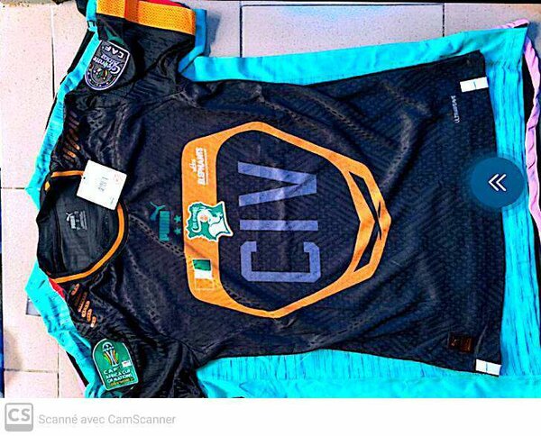Maillot de côte d'ivoire