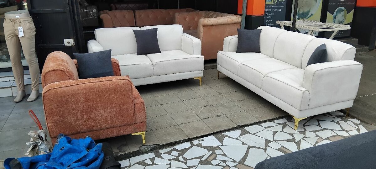 Canapé modulaire confortable