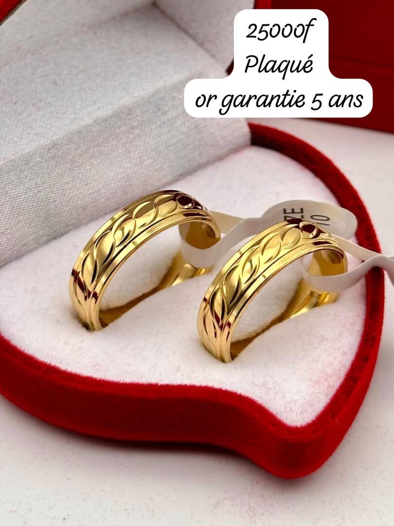 Bagues Alliances Plaqué Or