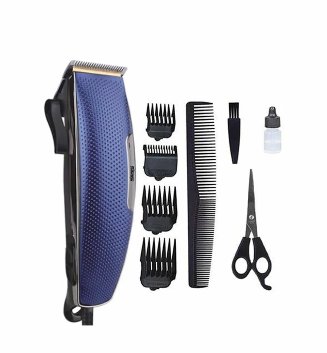 7W CORDED MEN HAIR CLIPPER WITH 4 HAIRCUT COMB 90152