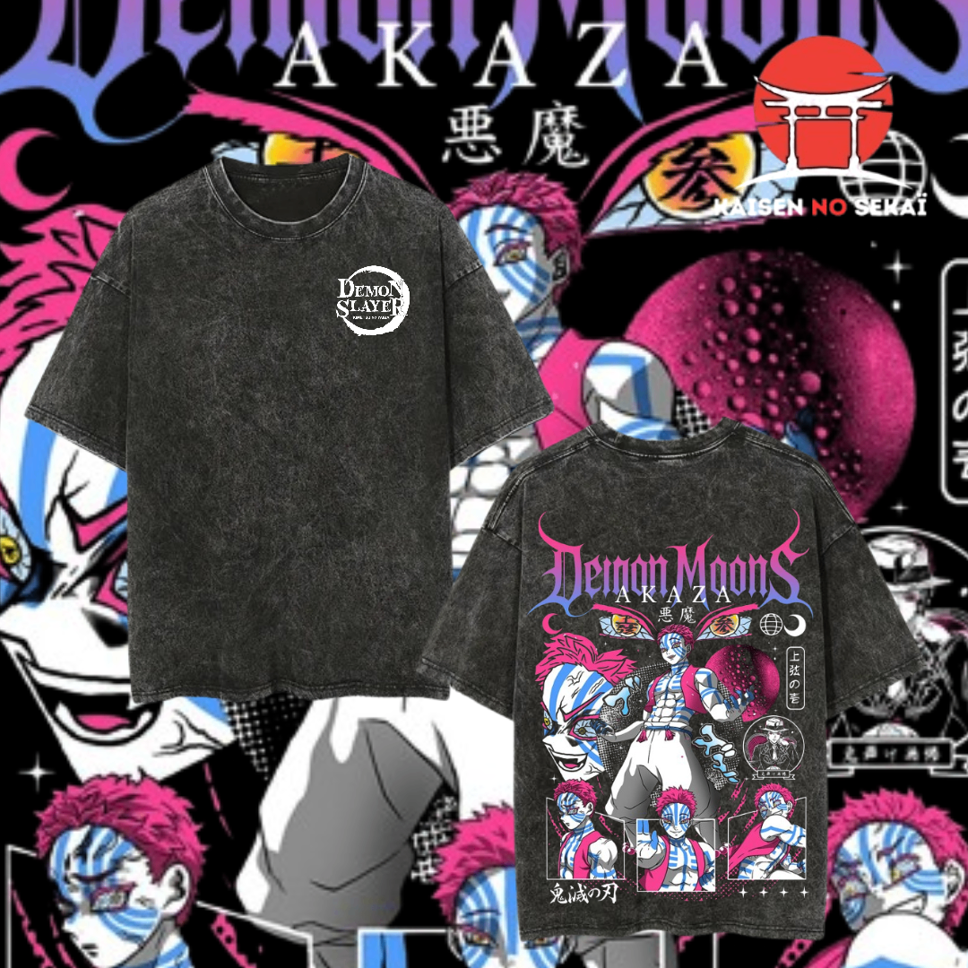 T-shirt Demon Slayer Akaza