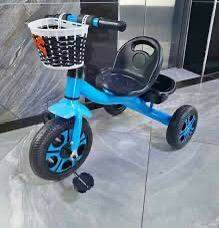Tricycle Enfant Bleu avec Panier