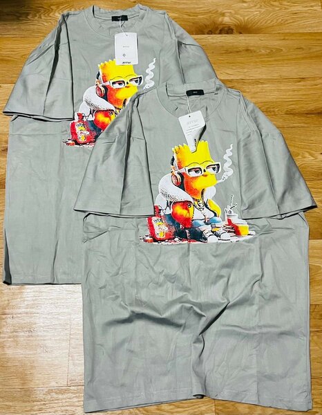 Robe T-shirt décontractée imprimée