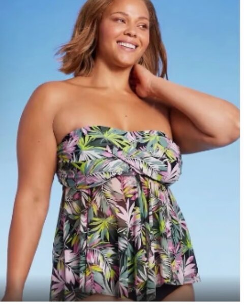 Women tropical swimwear