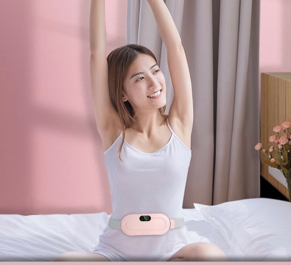 Period cramp relieve massager,warning belt