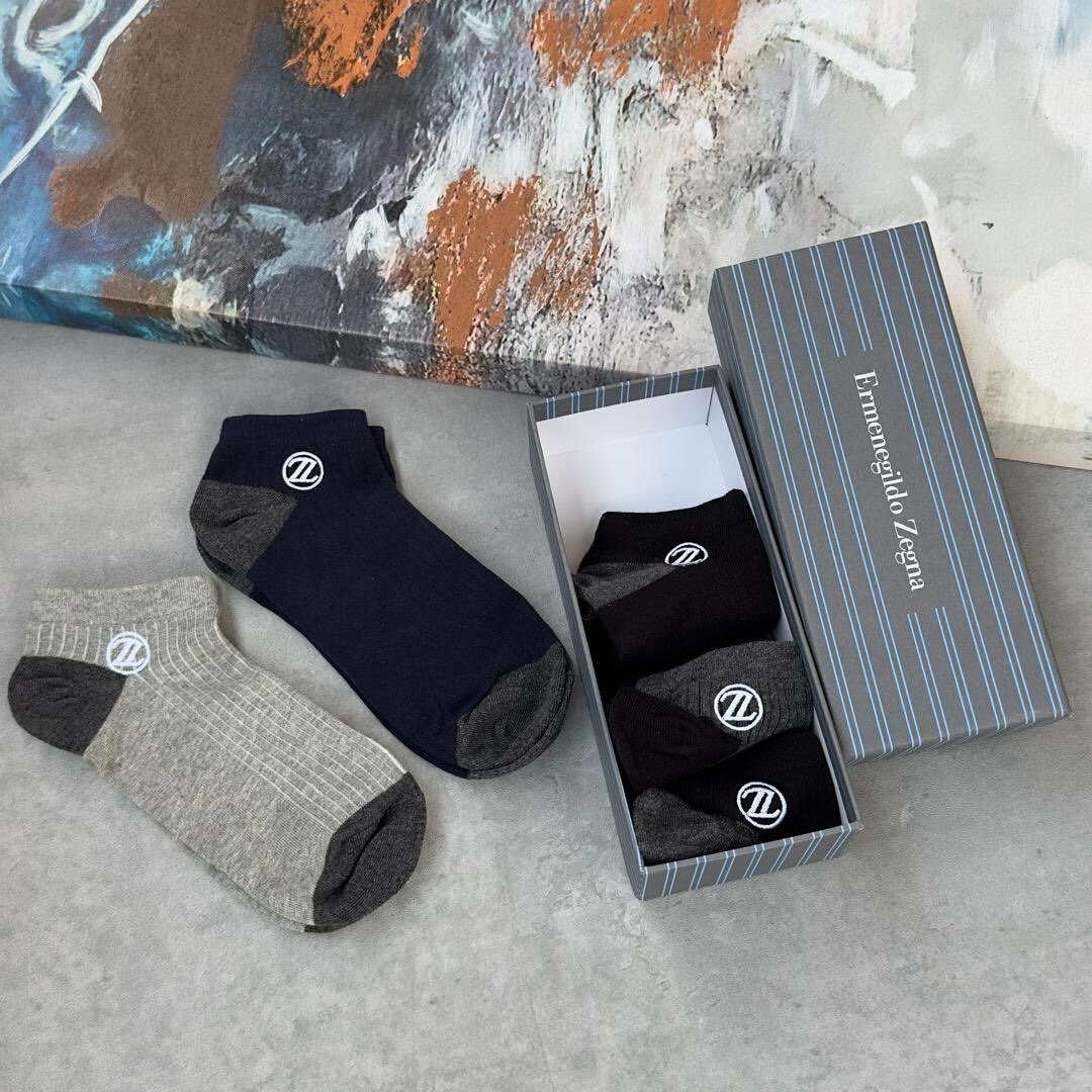 ZEGNA QUALITY SOCKS IN BOX SET