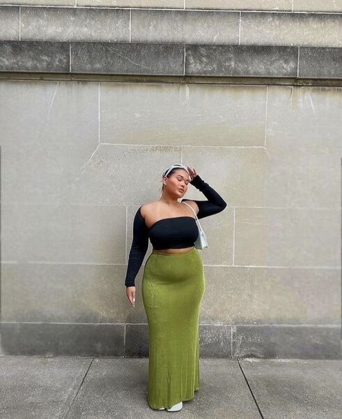 Jupe longue élégante femme