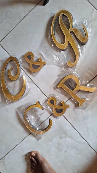 Lettre de decoration