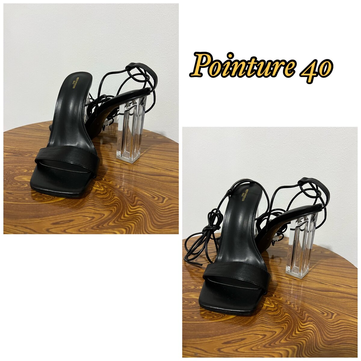 Escarpins, mules à talon