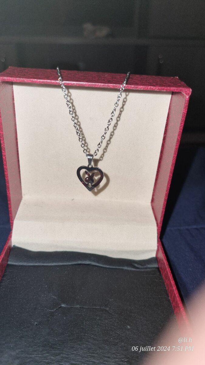 Colier pour femme argent