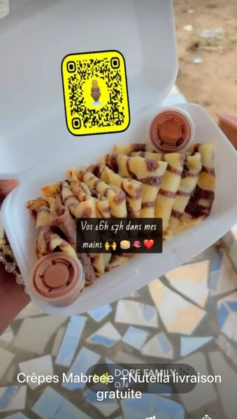 Crêpes Nutella Livraison Gratuite