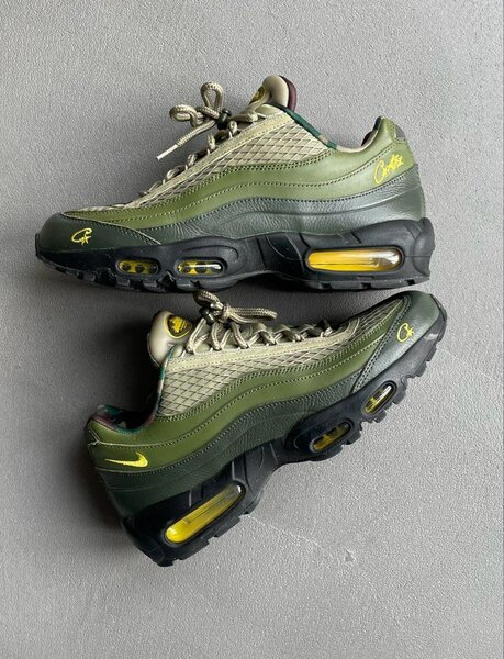 Baskets Air Max 95 Vert Olive