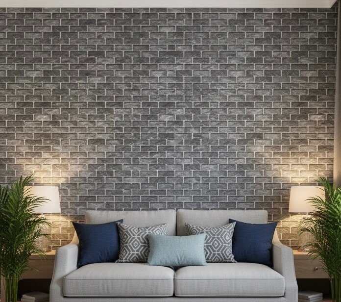 Papier Peint Imitation Brique