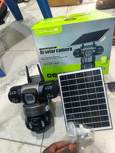 Caméra de sécurité solaire AI