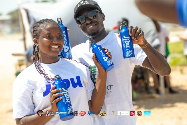 Jibu Aluminum water bottle