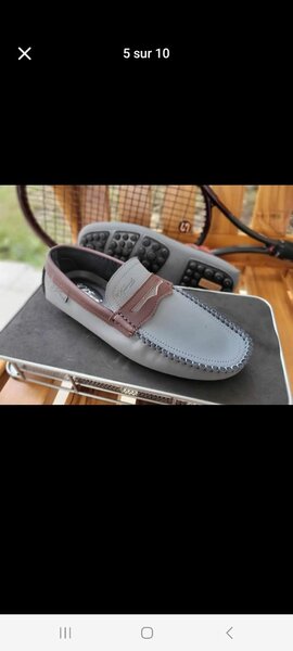 Mocassins en cuir élégants